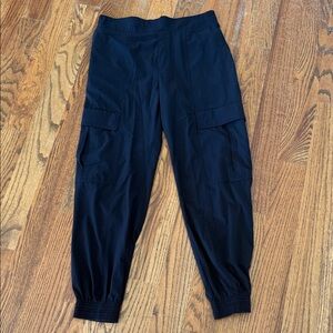 Athleta Chelsea Utility Joggers- Black (Size 8)